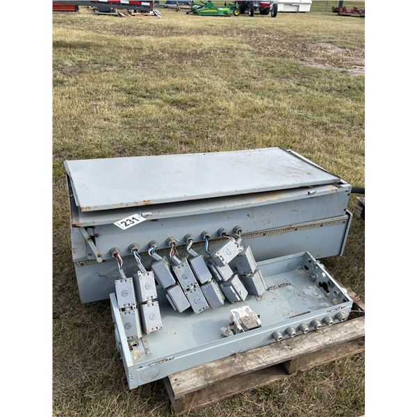 2- Large elec. Boxes