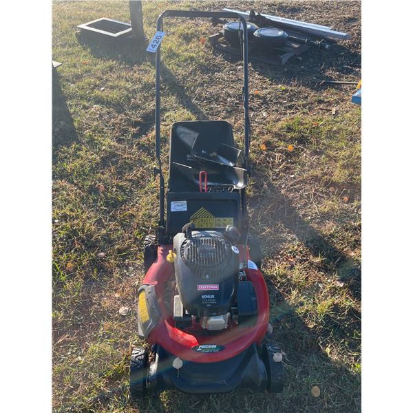Craftsman lawnmower w/bag, should run