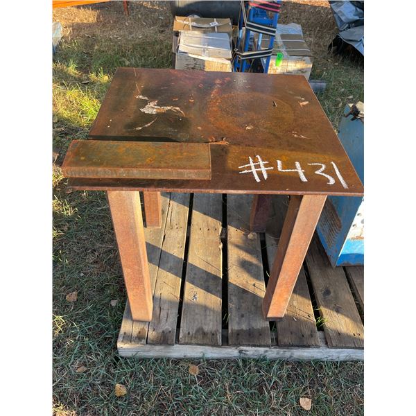24in Steel Table