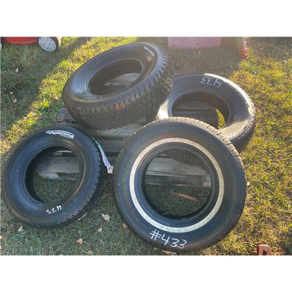 4 New Tires 195/75 R14, 235/85 R16, 235/75 R15, 235/75 R15