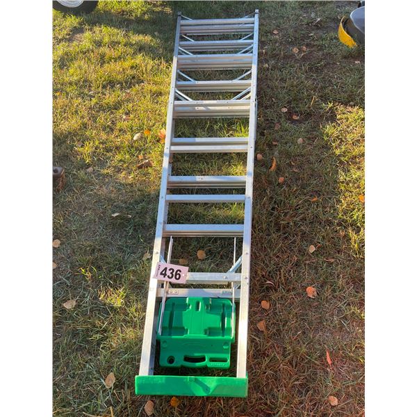 10ft Werner step ladder as new