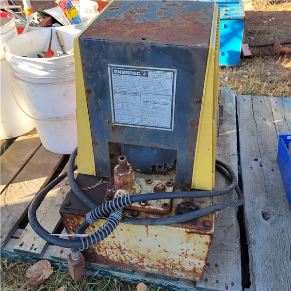 Enterpac Electric over hydraulic pump