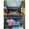 Image 4 : Tool Box full of tools, Mastercraft screw driver set, 9pc combination wrench set, pully remover, sna