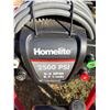 Image 2 : Homelite 2500 PSI 163cc OHV Pressure Washer, has never been run)