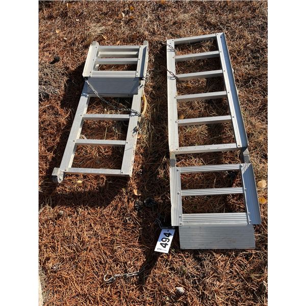 2 Aluminum Quad Ramps