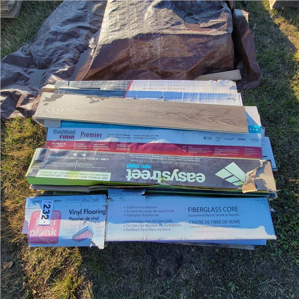 Approx. 21- Boxes of vinyl floor planks