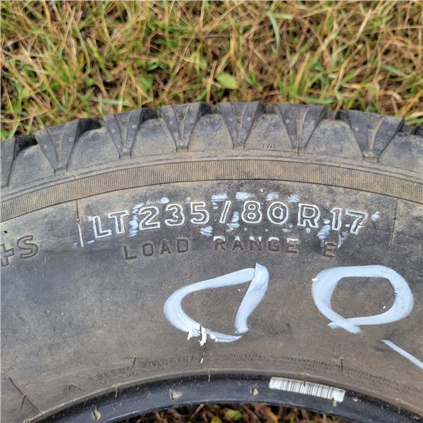 2- 235-80R17 Tires