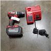Image 1 : MILWAUKEE CORDLESS 18V DRILL WITH BATTERY AND CHARGER