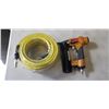Image 1 : NEW 50FT AIR HOSE AND STANLEY AIR NAILER