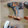 Image 2 : THREE CORDLESS RIDGID DRILLS AND ONE IMPACT, NO BATTERIES