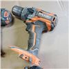Image 3 : THREE CORDLESS RIDGID DRILLS AND ONE IMPACT, NO BATTERIES