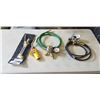 Image 1 : 2 SETS OF GAUGES, CUTTING TORCH AND FIRE POWER TORCH