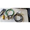 Image 2 : 2 SETS OF GAUGES, CUTTING TORCH AND FIRE POWER TORCH