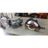 Image 1 : CIRCULAR SAW AND BENCH GRINDER