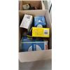 Image 2 : LARGE LOT OF BATTERIES, CHARGER, AND TESTERS, ETC WITH ASSORTED LIGHT BULBS