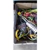 Image 2 : BIN FULL OF WORK LIGHTS