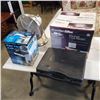 Image 1 : CROCK POT, PORTABLE GAS STOVE, FAN, AND ARTIC AIR FAN