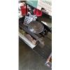 Image 2 : BIN AND TRAY OF VARIOUS TOOLS AND CHAIN
