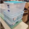 Image 2 : LOT OF STORAGE TOTES