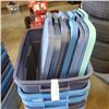Image 2 : LOT OF EIGHT RUBBERMAID TOTES WITH LIDS