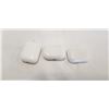 Image 1 : 3 PAIRS OF APPLE AIRPODS LOST PROPERTY EARBUDS - 1 PAIR MISSING BUD