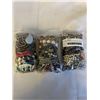 Image 1 : 3 SMALL BAGS OF ASSORTED JEWELRY