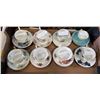Image 2 : 8 VARIOUS CHINA CUPS AND SAUCERS