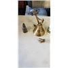 Image 2 : SHIP BELL, COWBELL AND 2 OTHER BELLS