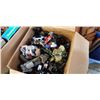 Image 2 : BOX OF ASSORTED ACTION FIGURES AND TOYS