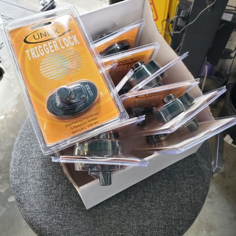 Trigger Lock Finding 12 NEW TRIGGER LOCKS