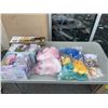 Image 1 : DINOSAURS, UNICORNS AND TURTLE STUFFED ANIMALS