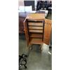 Image 2 : OAK FREESTANDING JEWELRY CABINET