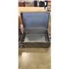 Image 2 : ROLLING WOOD MILLITARY STYLE TRUNK