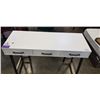 Image 2 : MODERN 3 DRAWER DESK