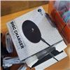 Image 2 : LOT OF NEW LIGHTNING APPLE CORDS AND WIRELESS PAD CHARGERS