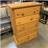 Image 1 : PINE 5 DRAWER DRESSER