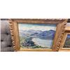 Image 2 : 2 ANTIQUE FRAMED OIL ON CANVAS, ONE IS SINGED IN PENCIL, CANNOT MAKE OUT TEXT