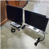 Image 1 : 2 HP MONITORS BOTH WORKING ONE WITH HDMI PORTS