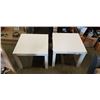 Image 1 : TWO IKEA SIDE TABLES