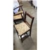 Image 2 : ANTIQUE TELEPHONE TABLE WITH STOOL