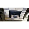 Image 2 : FIREPLACE MANTLE WITH ELECTRIC INSERT WORKING