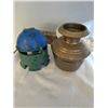 Image 1 : CAST IRON NEPTUNE METER LID AND BRASS URN