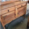 Image 2 : VINTAGE HALLWAY CABINET WITH MIRROR