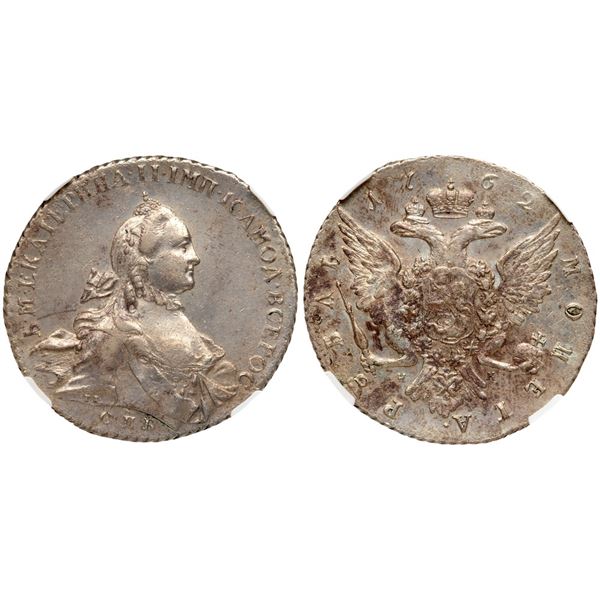 Rouble 1762 CΠБ-TI-HK.