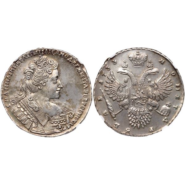 Rouble 1733.