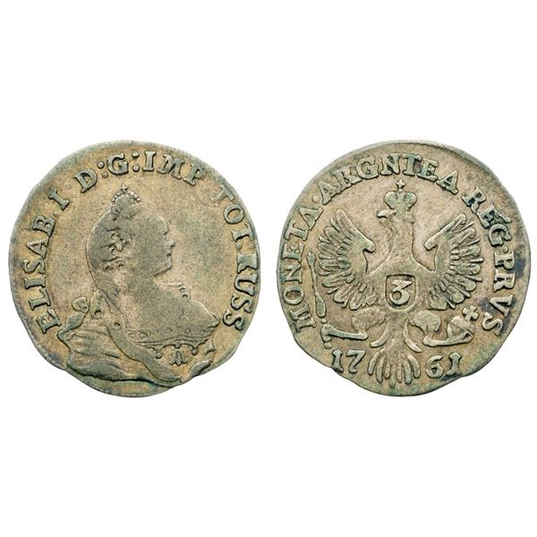 3 Groschen 1761.