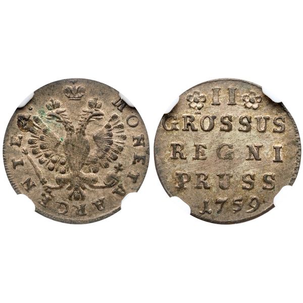 II Groschen 1759.