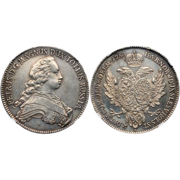 Albertus Taler 1753 SP.