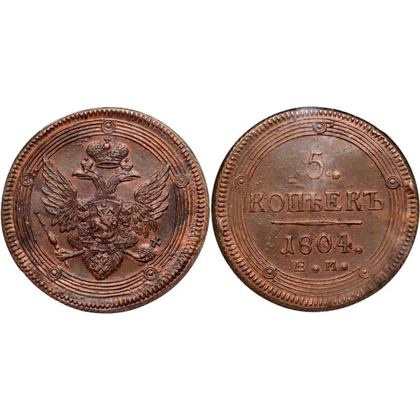 5 Kopecks 1804 EM.