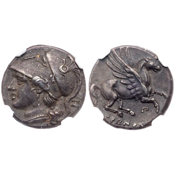 Sicily. Syracuse. Hieron II (275-215 BC). Silver Octobol (5.65 g).